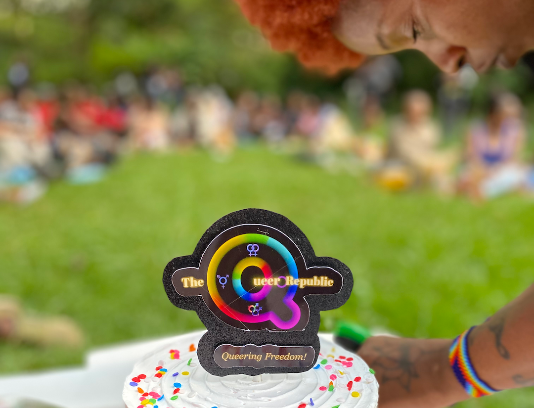 Cake at the Nairobi picnic